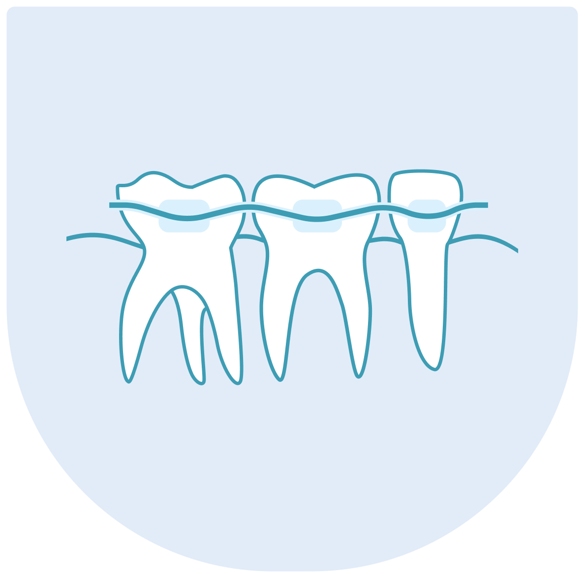 Ortodoncie a léčba nepravidelného postavení zubů a čelistí.