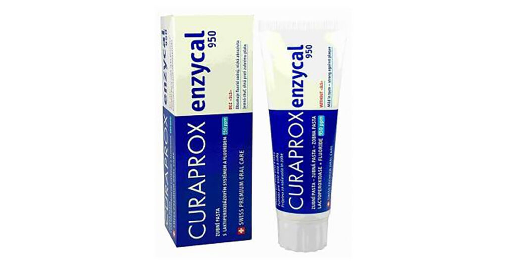 Curaprox Enzycal 950 ppm zubní pasta 75 ml