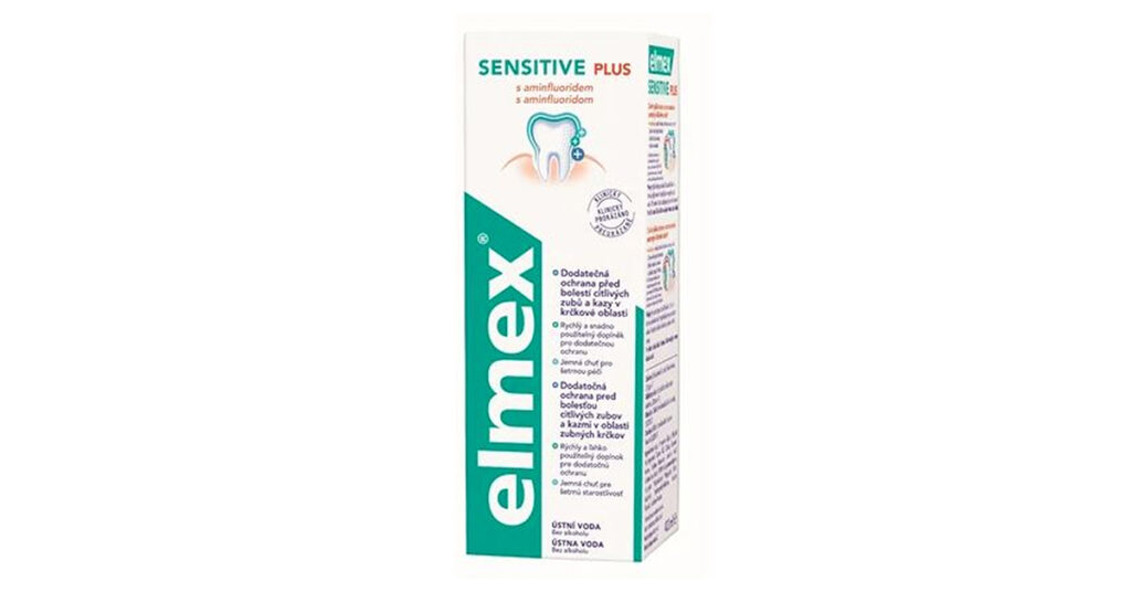 Elmex Sensitive ústní voda 400 ml